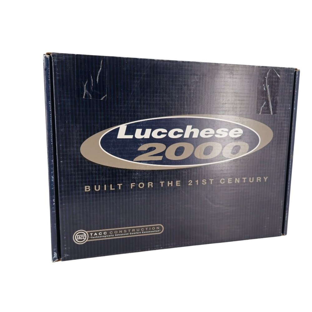 Lucchese 2000 Ostrich Neck Double-row Pegged 9D Black Cherry Cowboy Western Boot - Picture 12 of 16